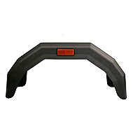 Multipa Plastic mudguard 13" wheels, 780 × 340 × 230 mm - Trailer Mudguards