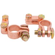 4CARS Battery clamps 2 pcs - Universal clamp
