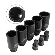 Satra Sockets for drive shaft nuts 1/2" 27-36 mm S-S8P - Car Mechanic Tools