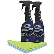 Dry 2 × 500 ml Liquid Nano Wax Moto + 2 × cloth - Nano Cosmetics