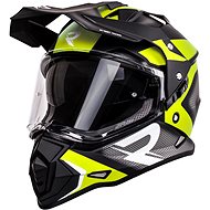 Street Racer Tracker black-fluo yellow - Motorbike Helmet