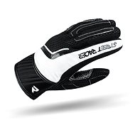 Street Racer Stunt black and white - Motorcycle Gloves