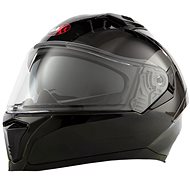 MAXX - FF 985 Extra large 3XL integral with sun visor black lacquered - Motorbike Helmet