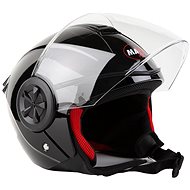 MAXX - OF 851 Scutra black lacquered XL - Scooter Helmet