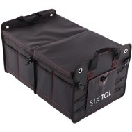 Sixtol Car Compact 14 PRO, 14 compartments, foldable, with lid - Car Seat Organizer