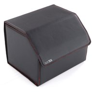 Sixtol Car Compact Leather M, 1 compartment, foldable, with lid - Car Seat Organizer