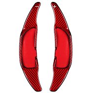 T-Carbon carbon steering wheel paddles for Mercedes AMG A-Class/CLA/C/CLS/GLA/GLE/G/GLS/SL, red - Paddle Shifters
