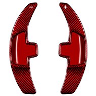 T-Carbon carbon steering wheel paddles for Mercedes Benz 2012-, colour red carbon - Paddle Shifters