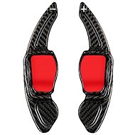 T-Carbon carbon steering wheel paddles for VW/Skoda Golf 5/6 platform, black carbon - Paddle Shifters