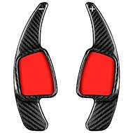 T-Carbon carbon steering wheel paddles for Audi A3 17+, A4/A5 B9, A6/A7 C8, Q2, Q5, Q7, Q8, black - Paddle Shifters