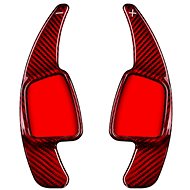 T-Carbon carbon steering wheel paddles for Audi A3 17+, A4/A5 B9, A6/A7 C8, Q2, Q5, Q7, Q8, red - Paddle Shifters
