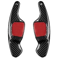 T-Carbon carbon steering wheel paddles for VW Golf 7/8, Passat, Arteon, Tiguan, Polo, T-Roc, black - Paddle Shifters