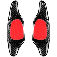 T-Carbon carbon steering wheel paddles for Audi S3/RS3 8V, S5/RS5 B8, RS6/RS7 C7, SQ5, black carbon - Paddle Shifters