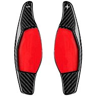 T-Carbon carbon steering wheel paddles for Audi RS3/RS4/RS5/RS6/RS7/TTRS/R8, black carbon - Paddle Shifters