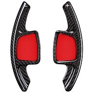 T-Carbon carbon steering wheel paddles for Audi A4/S4/RS4 B9, A5/S5/RS5 B9, A6/S6/RS6 C8, black - Paddle Shifters