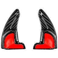 T-Carbon carbon steering wheel paddles for Dodge, Jeep, black carbon - Paddle Shifters