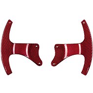 T-Carbon carbon replacement steering wheel paddles for Maserati GT, red carbon - Paddle Shifters