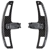 T-Carbon carbon steering wheel paddles for Mercedes AMG A-Class/CLA/C/CLS/S/GLA/GLE/GLS, black - Paddle Shifters