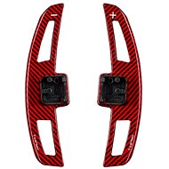 T-Carbon carbon steering wheel paddles for Audi A3/S3/RS3, A4/RS4, A5/RS5, A6, A7, TT/TTRS, red - Paddle Shifters