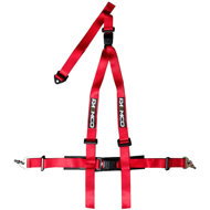 Raemco sports three-point safety belt, red - Safety Belt