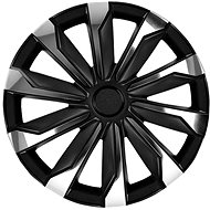 Argo Typhoon 14" chrome/black lids set of 4 - Wheel Covers