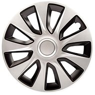 Versaco Stratos lids 17" silver/black set of 4 - Wheel Covers