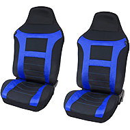 CAPPA Car seat covers Perfetto EL Škoda Karoq Sportline blue 2 pcs - Car Seat Covers