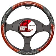 4CARS Steering wheel cover 37-39 cm imitation wood - Steering Wheel Cover