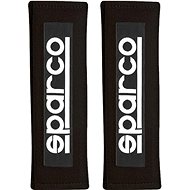 Sparco, width 76 mm, black - Seat Belt Covers