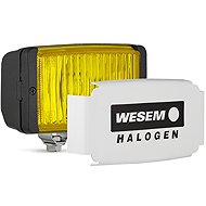 WESEM Fog light yellow HM1.07429, 138 × 78 mm with cover - Front Fog Lamp