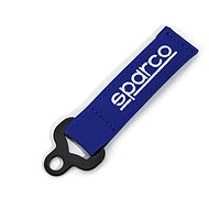Sparco in the shape of a towing eye, blue - Keychain