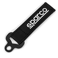Sparco towing eye shape, black - Keychain