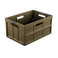 Keeeper Folding box with soft handles Benno 45 l Olive - Car Accessories