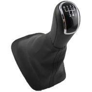 PROTEC Gear lever with cuff, Skoda Fabia 1 1999-2008 5st black - Gear Stick