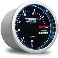 Prosport Performance Smoke Series Alarm Clock, Fuel Pressure Gauge - Dashboard Gauge