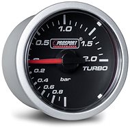 Prosport Performance Clear Lens series additional alarm clock, turbo pressure measured value - Dashboard Gauge