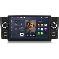 Ossuret 2Din Car radio Fiat Grande Punto Linea 2007 - 2012 with Android Auto, CarPlay, 2+32 GB - Car Radio