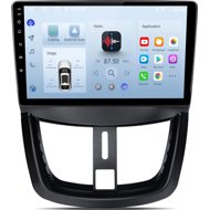 Ossuret Car radio Peugeot 207 from 2006, CarPlay, Android, Bluetooth, GPS, DSP, DAB+, RDS, WiFi - Car Radio