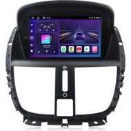 Ossuret Car radio Peugeot 207 CC 2006-2015, CarPlay, Android, GPS, WiFi, DAB+, Bluetooth, USB - Car Radio