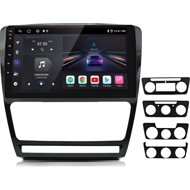 Ossuret 4+32GB Car Radio Skoda Octavia II 2008-2013, CarPlay, Android 13, GPS, WiFi, FM, Frame - Car Radio