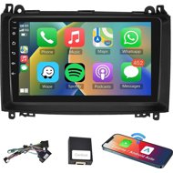 Ossuret 8GB Car radio Mercedes A/B Class, Sprinter, Vito, Viano, VW Crafter, Android 13, GPS - Car Radio
