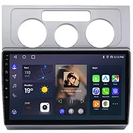 Ossuret VW Touran 2003 - 2018 with CarPlay, Android Auto, GPS Navigation - silver frame - Car Radio