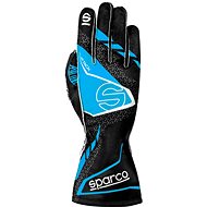 Sparco Karting gloves K-ATTACK, black and blue, size 12 - Driving Gloves