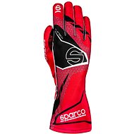 Sparco Karting gloves K-ATTACK, red and black, size 8 - Driving Gloves