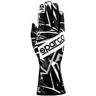 Sparco K-ROOKIE Gokartos kesztyű, fekete-fehér, méret 6 - Versenyző kesztyű