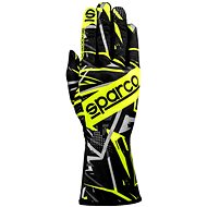 Sparco Karting gloves K-ROOKIE, black and yellow, size 9 - Driving Gloves
