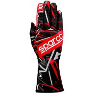 Sparco Karting gloves K-ROOKIE, black and red, size 4 - Driving Gloves