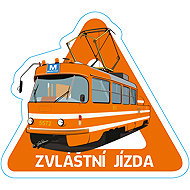 Transport World Sticker SPECIAL RIDE, eraser - Car Sticker