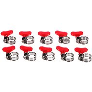 SIXTOL Mechanic Connect Hose clamp with bow tie, 10-16 mm, 10 pcs - Hose Clamps