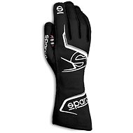 Sparco Racing gloves Arrow EVO with FIA homologation, black and white, size 9 - Driving Gloves
